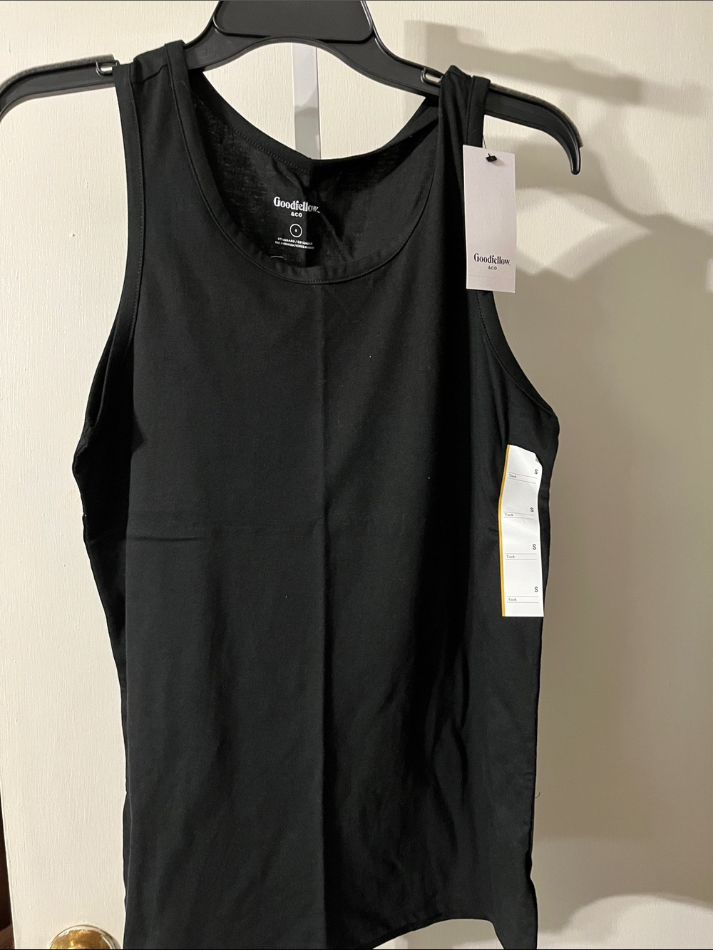 Goodfellow & Co Black Scoop Neck Tank Top - Women's Sleeveless